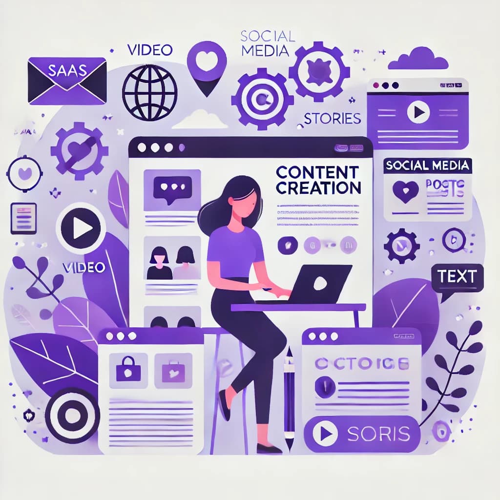 Strategia Content Marketing illustration